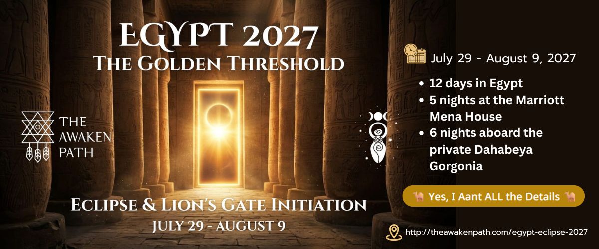 Shakti Bottazzi - Egypt Tour 2027